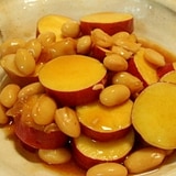 さつま芋と大豆のレンジ煮